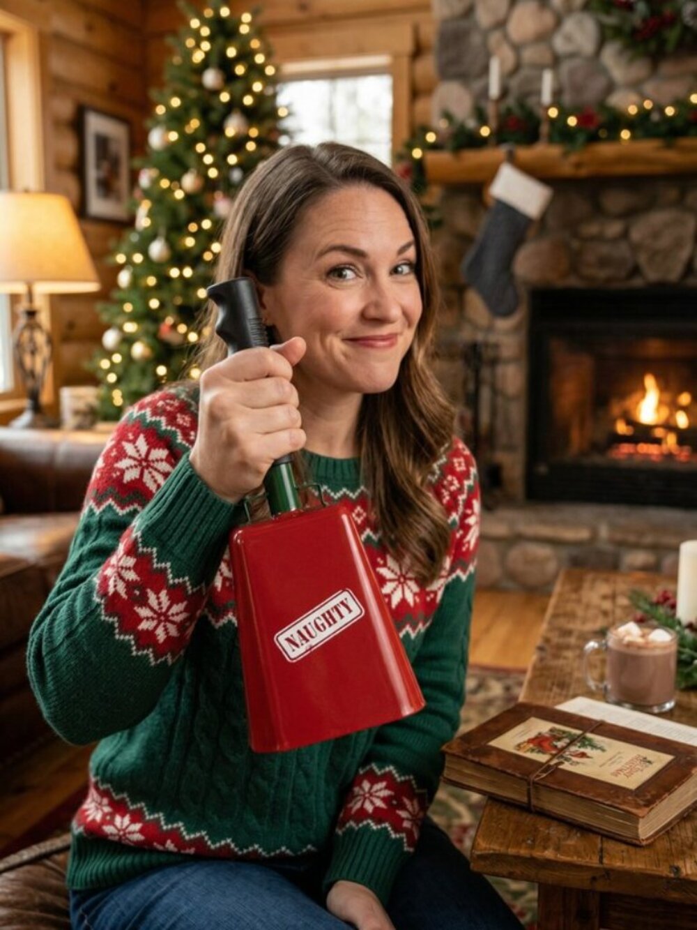 Wembley Naughty or Nice Cowbell